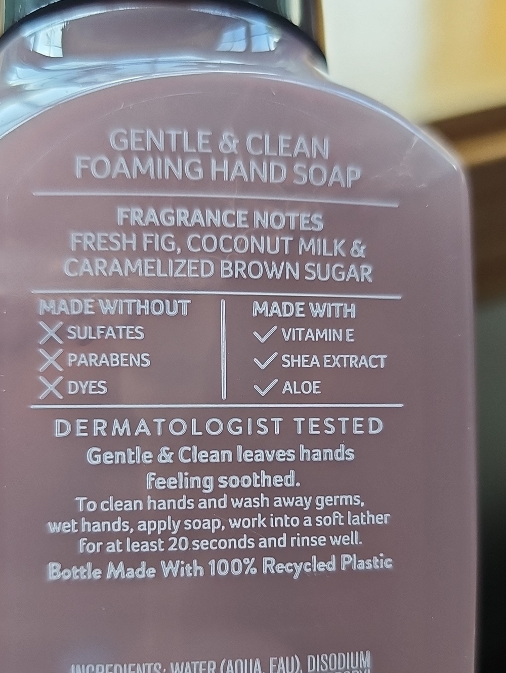 Bath & Body Works Brown Sugar & Fig Foaming Hand Soap - 4pc Set - Picture 2 of 2